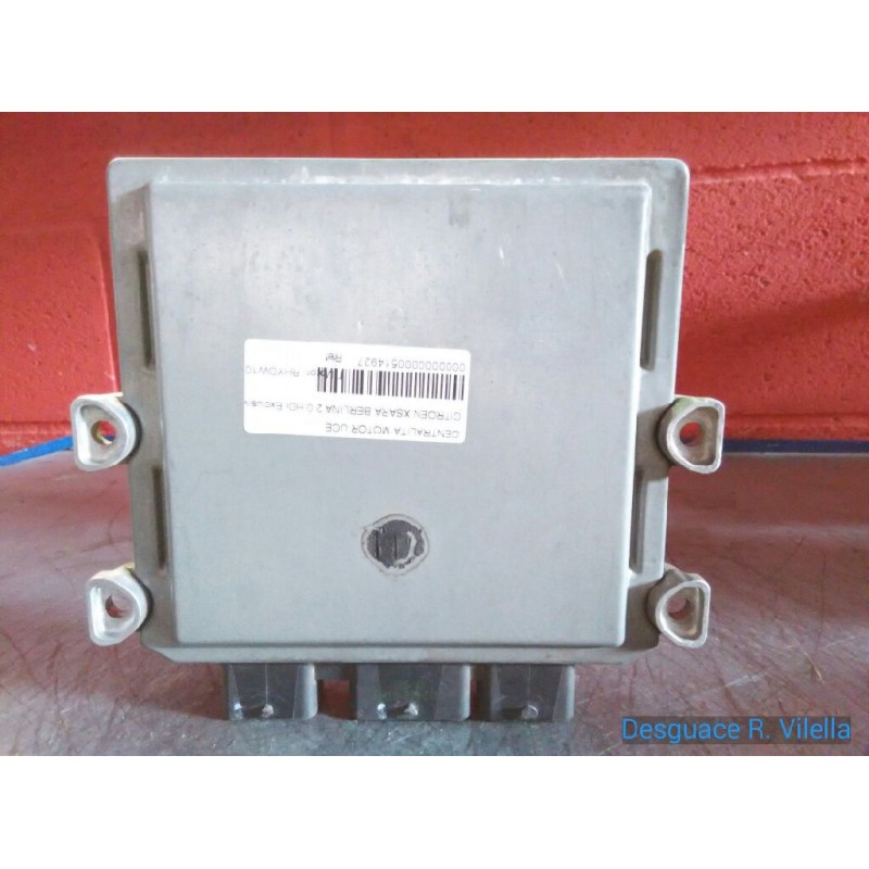 Recambio de centralita motor uce para citroen xsara berlina 2.0 hdi exclusive (80kw) | 04.01 - 12.05 2.0 hdi exclusive (80kw) | 