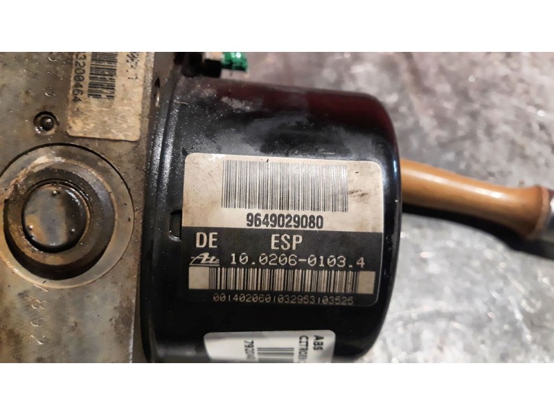 Recambio de abs para citroen c2 vtr | 09.03 - 12.09 vtr | 09.03 - 12.09 referencia OEM IAM 10096011303 9649029080 