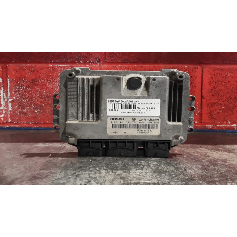 Recambio de centralita motor uce para renault laguna ii (bg0) authentique | 0.01 - ... authentique | 0.01 - ... referencia OEM I