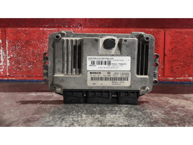 Recambio de centralita motor uce para renault laguna ii (bg0) authentique | 0.01 - ... authentique | 0.01 - ... referencia OEM I