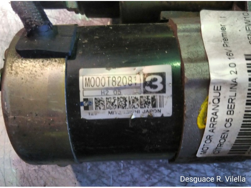 Recambio de motor arranque para citroen c5 berlina 2.0 16v premier | 05.02 - 12.04 2.0 16v premier | 05.02 - 12.04 referencia OE