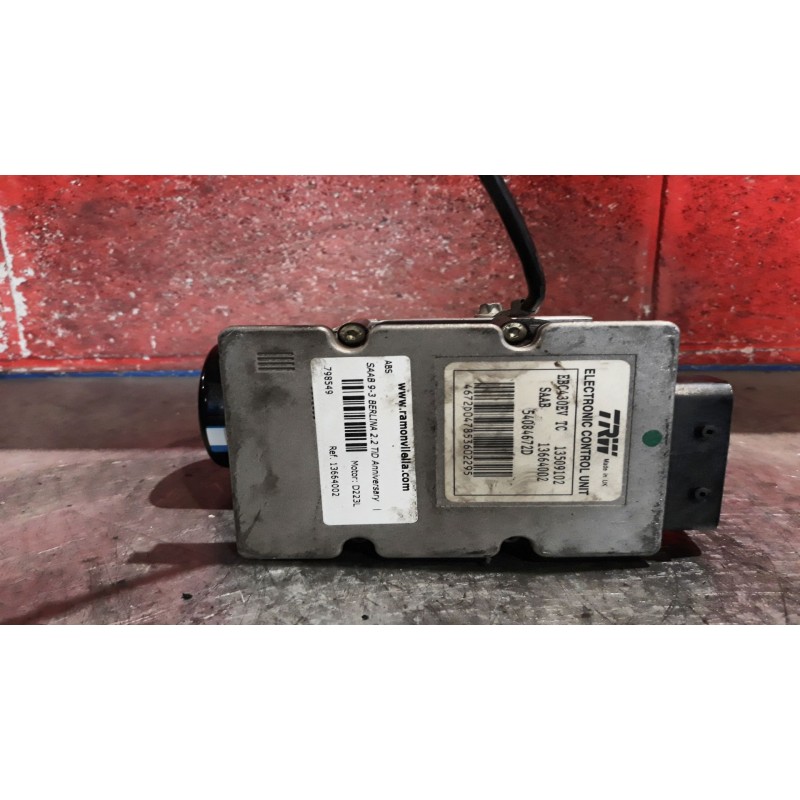 Recambio de abs para saab 9-3 berlina 2.2 tid anniversary | 0.03 - ... 2.2 tid anniversary | 0.03 - ... referencia OEM IAM 13664