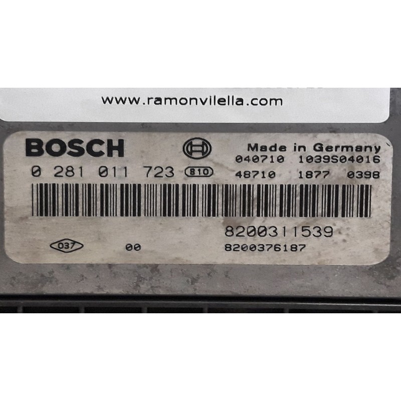 Recambio de centralita motor uce para renault laguna ii (bg0) authentique | 0.01 - ... authentique | 0.01 - ... referencia OEM I