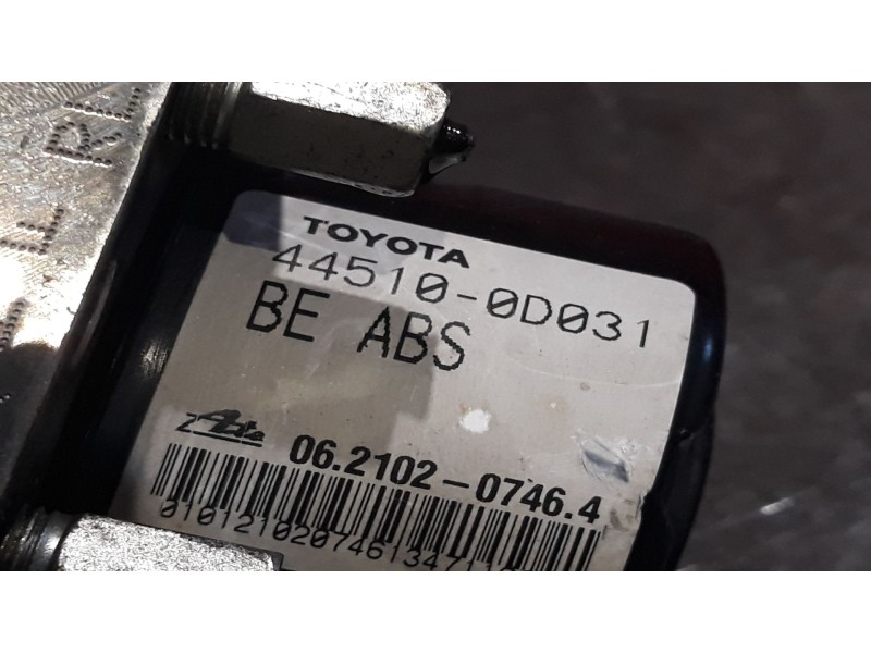 Recambio de abs para toyota yaris (ksp9/scp9/nlp9) 1.4 turbodiesel cat referencia OEM IAM 445100D031   Recambio de abs para toyota yaris (ksp9/scp9/nlp9) 1.4 turbodiesel cat referencia OEM IAM 445100D031
