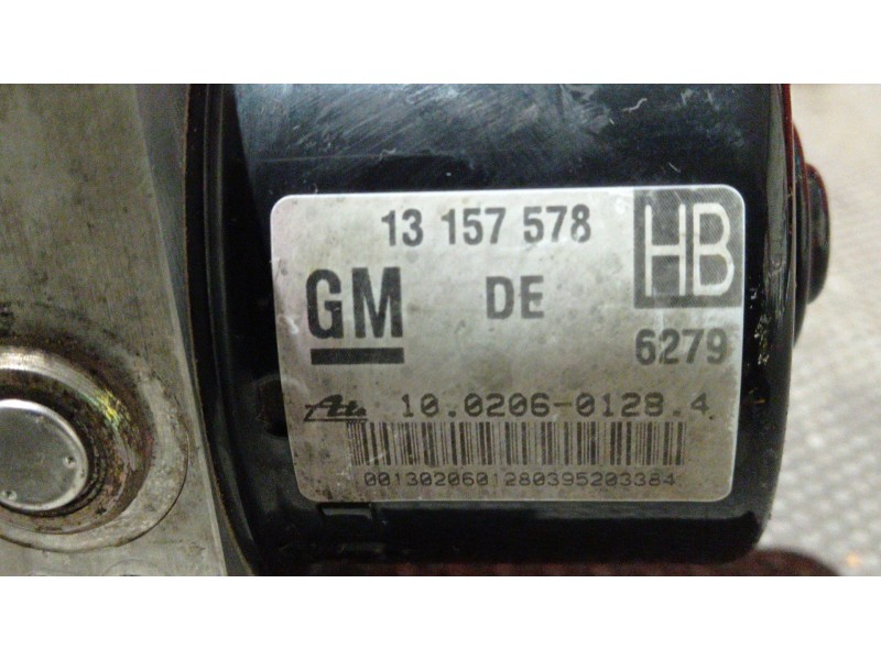 Recambio de abs para opel astra h berlina cosmo | 01.04 - 12.07 cosmo | 01.04 - 12.07 referencia OEM IAM 10096005183 13157578 