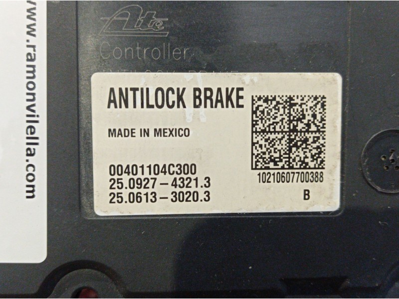 Recambio de abs para dodge caliber  | 0.06 - ...  | 0.06 - ... referencia OEM IAM 00401104C300  