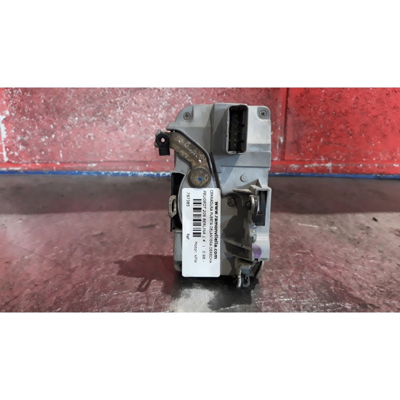 Recambio de cerradura puerta delantera derecha para peugeot 206 berlina 1.4 | 0.98 - ... 1.4 | 0.98 - ... referencia OEM IAM   