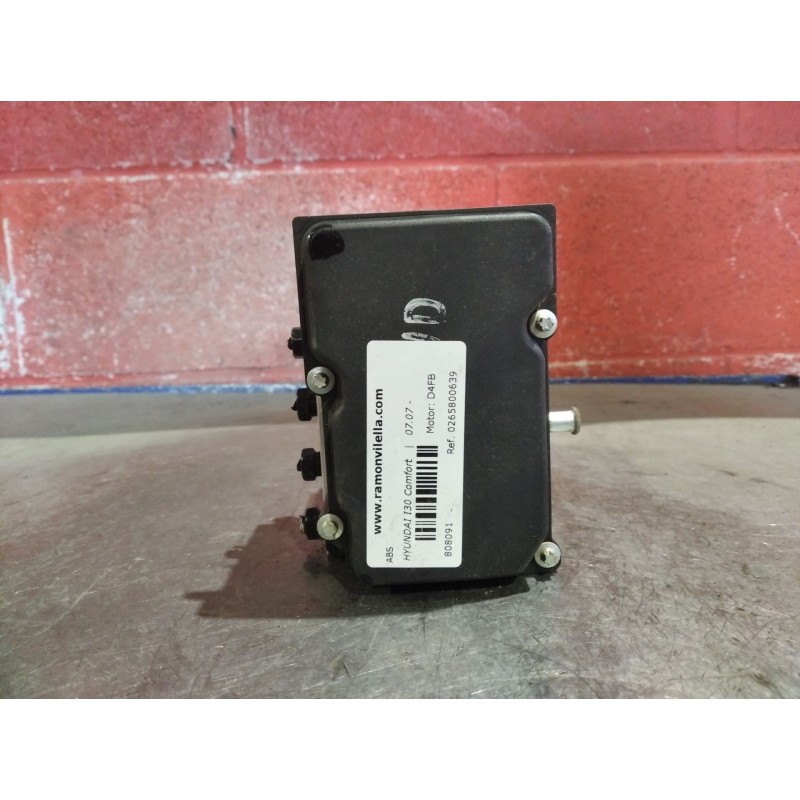 Recambio de abs para hyundai i30 comfort | 07.07 - 12.12 comfort | 07.07 - 12.12 referencia OEM IAM 0265800639  