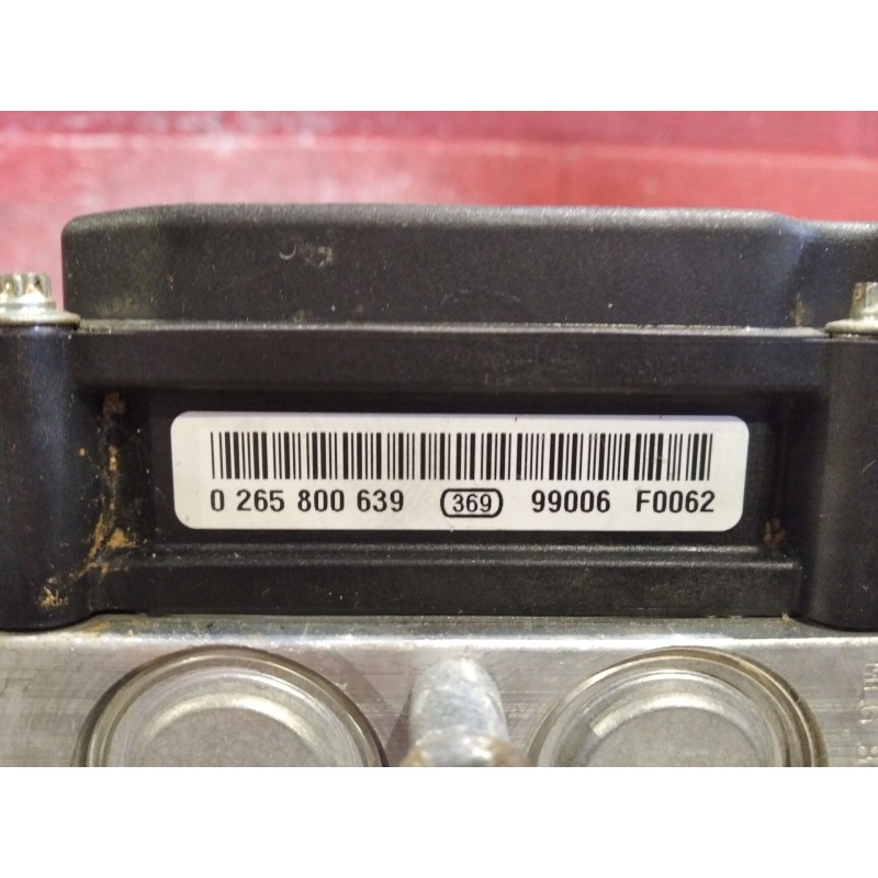 Recambio de abs para hyundai i30 comfort | 07.07 - 12.12 comfort | 07.07 - 12.12 referencia OEM IAM 0265800639  