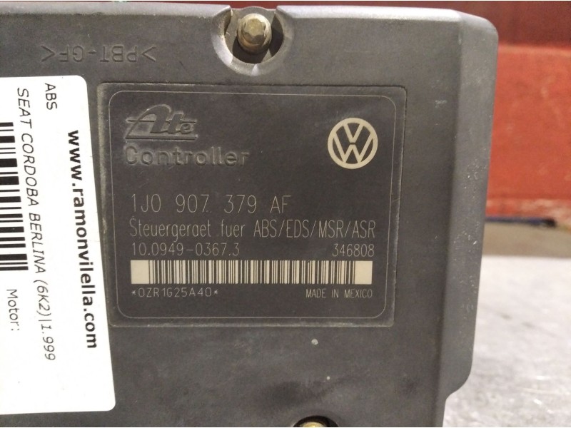 Recambio de abs para seat cordoba berlina (6k2) sport referencia OEM IAM 1J0907379AF 1J0614417A 