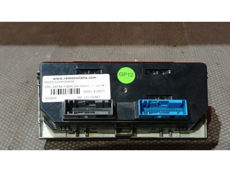 Recambio de mando climatizador para opel astra h berlina cosmo | 01.04 - 12.07 cosmo | 01.04 - 12.07 referencia OEM IAM 13112296