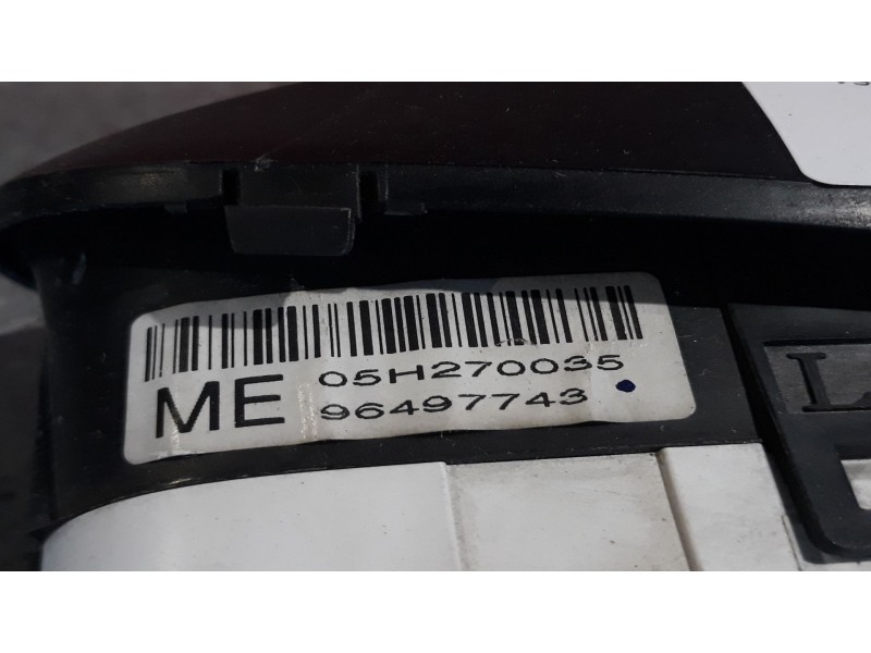 Recambio de pantalla multifuncion para chevrolet matiz se | 05.05 - 12.08 se | 05.05 - 12.08 referencia OEM IAM 96497743  