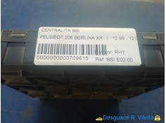 Recambio de centralita bsi para peugeot 206 berlina xr | 12.99 - 12.01 xr | 12.99 - 12.01 referencia OEM IAM BSIE0200 9645747480 2