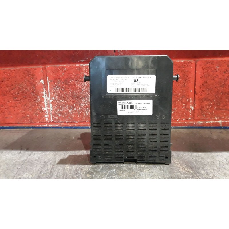 Recambio de centralita bsi para peugeot 307 break / sw (s1) 2.0 hdi fap cat | 0.02 - ... 2.0 hdi fap cat | 0.02 - ... referencia