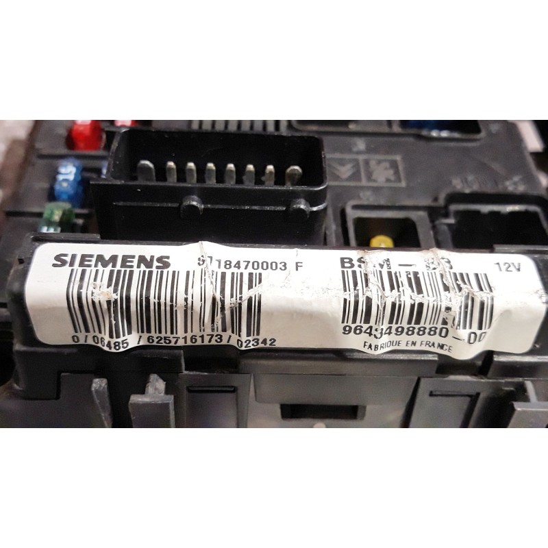 Recambio de centralita bsm para peugeot partner (s2) 2.0 hdi cat | 0.02 - ... 2.0 hdi cat | 0.02 - ... referencia OEM IAM BSMB3 