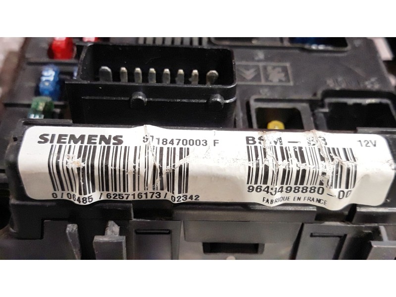 Recambio de centralita bsm para peugeot partner (s2) 2.0 hdi cat | 0.02 - ... 2.0 hdi cat | 0.02 - ... referencia OEM IAM BSMB3 