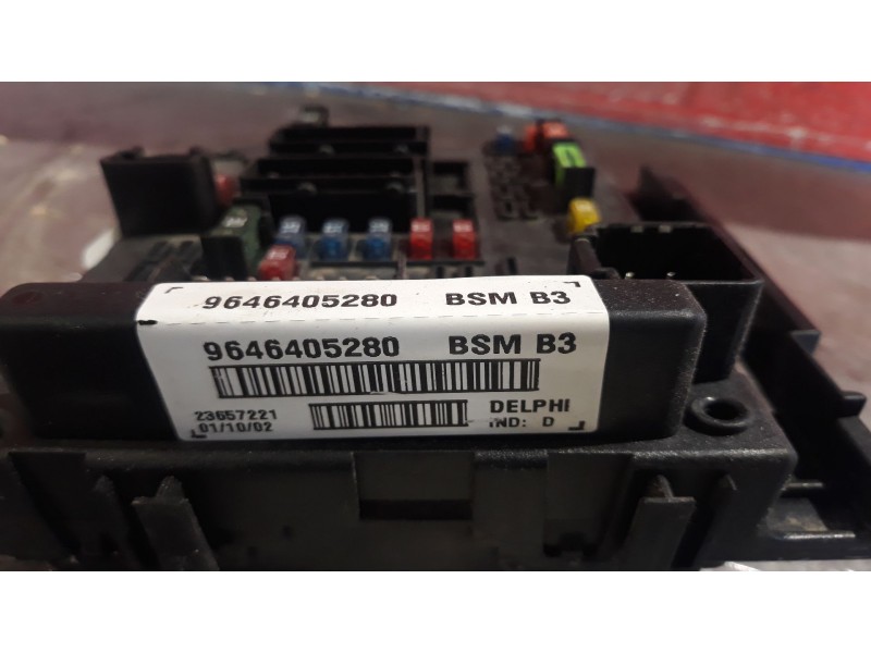 Recambio de centralita bsm para citroen xsara 1.6 attraction referencia OEM IAM BSMB3 9646405280 