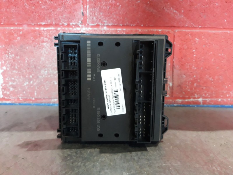 Recambio de centralita confort para volkswagen polo (9n1) 1.4 16v | 0.01 - ... 1.4 16v | 0.01 - ... referencia OEM IAM 6Q1937049
