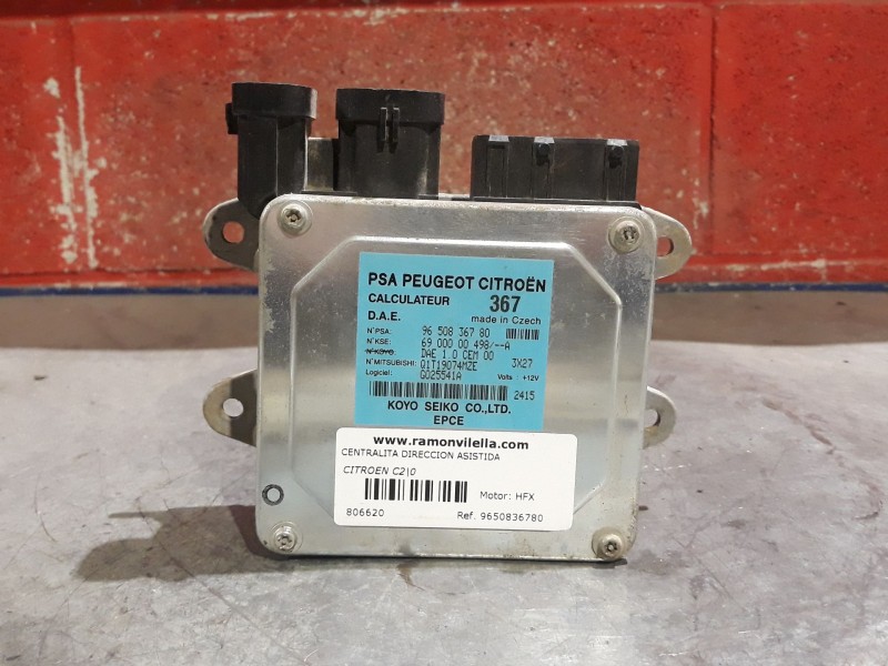 Recambio de centralita direccion asistida para citroen c2 referencia OEM IAM 9650836780 G025541A 