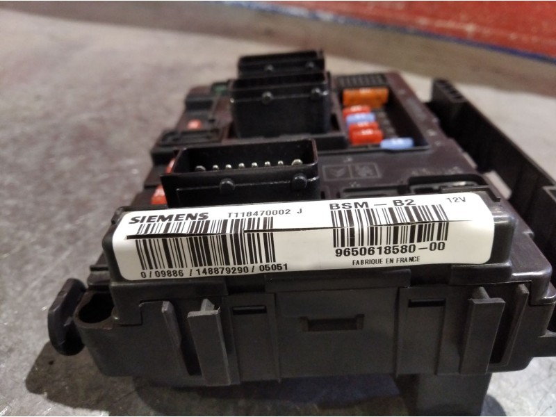 Recambio de centralita bsm para citroen berlingo 2.0 hdi multispace referencia OEM IAM BSMB2 T118470002J 