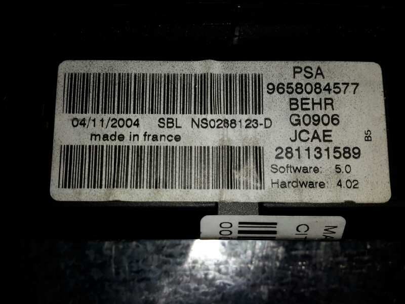 Recambio de mando climatizador para citroen c4 coupe 1.4 16v | 0.04 - 0.11 1.4 16v | 0.04 - 0.11 referencia OEM IAM   