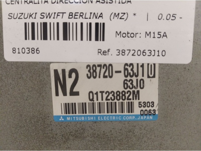 Recambio de centralita direccion asistida para suzuki swift berlina (mz)  | 0.05 - ... swift berlina (mz)  | 0.05 - ... referenc