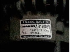 Recambio de alternador para kia sportage básico (5-ptas.) | 10.94 - 12.01 básico (5-ptas.) | 10.94 - 12.01 referencia OEM IAM 0K 2