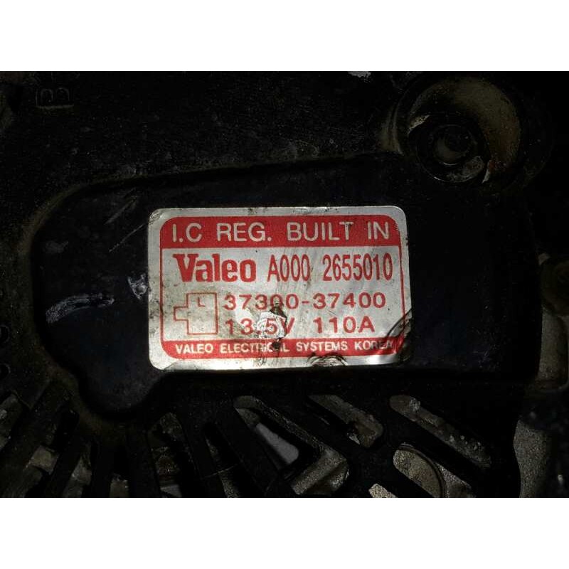 Recambio de alternador para hyundai coupe (gk) 2.7 v6 cat | 0.02 - 0.10 2.7 v6 cat | 0.02 - 0.10 referencia OEM IAM A0002655010 
