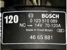 Recambio de alternador para saab 9-3 berlina 2.0 t sek | 01.98 - 12.00 2.0 t sek | 01.98 - 12.00 referencia OEM IAM 0123510089   2