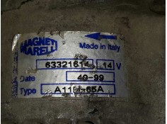 Recambio de alternador para fiat doblo (119) 1.9 diesel cat | 0.01 - ... 1.9 diesel cat | 0.01 - ... referencia OEM IAM 63321614 2