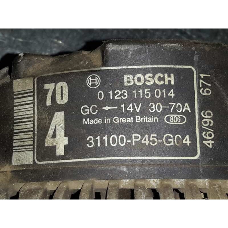 Recambio de alternador para honda accord berlina (cc/ce) 2.2 vtec (ce9) | 01.96 - 12.98 2.2 vtec (ce9) | 01.96 - 12.98 referenci