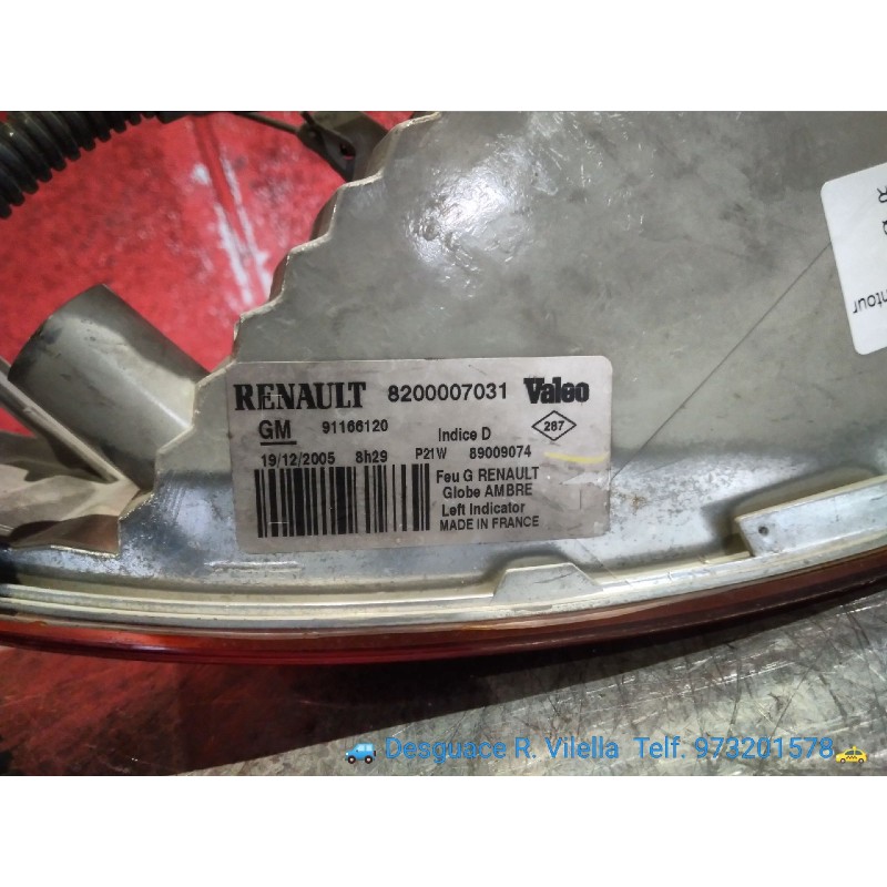 Recambio de piloto delan. izquierdo para nissan primastar   (x83) avantour 7 asientos, batalla corta 2,76t | 07.04 - ... referen