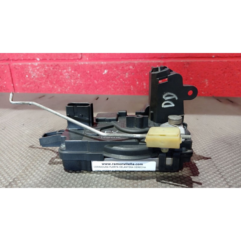Recambio de cerradura puerta delantera derecha para opel astra h berlina cosmo | 01.04 - 12.07 cosmo | 01.04 - 12.07 referencia 