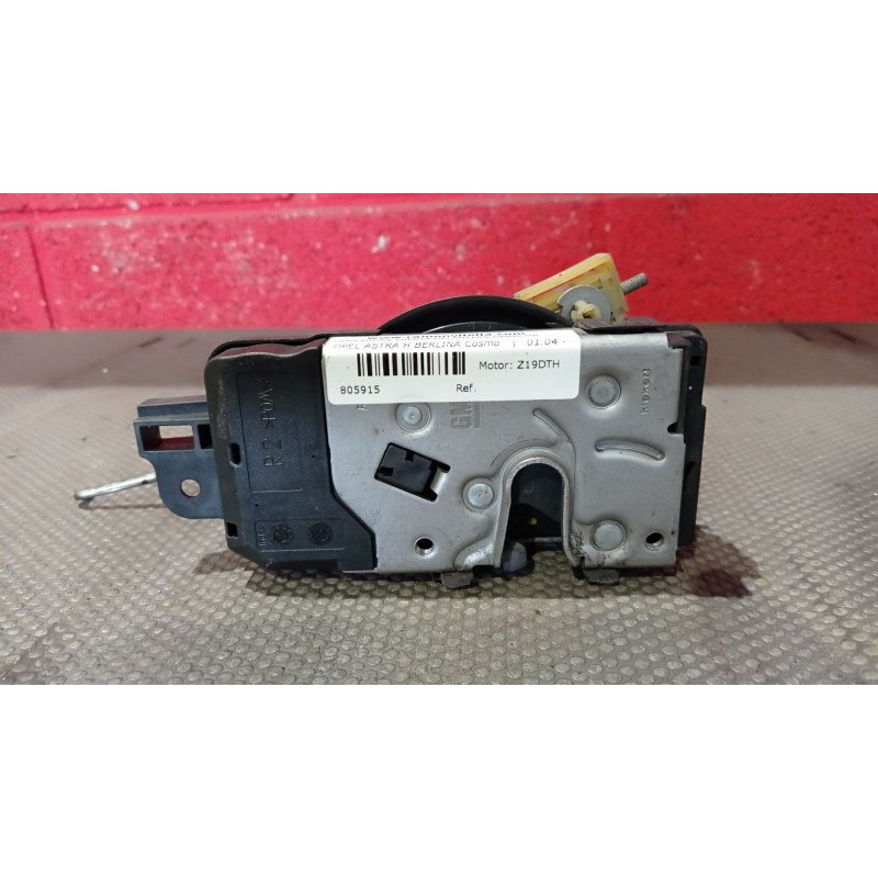 Recambio de cerradura puerta delantera derecha para opel astra h berlina cosmo | 01.04 - 12.07 cosmo | 01.04 - 12.07 referencia 