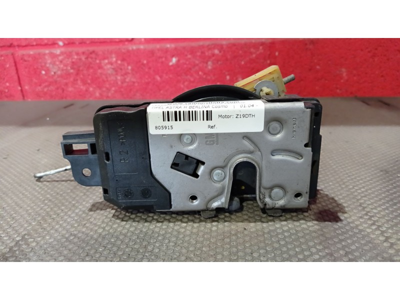 Recambio de cerradura puerta delantera derecha para opel astra h berlina cosmo | 01.04 - 12.07 cosmo | 01.04 - 12.07 referencia 