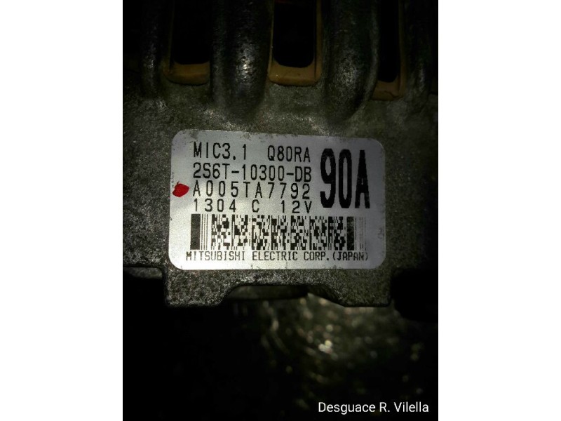 Recambio de alternador para ford fiesta (cbk) 1.6 16v cat | 0.01 - 0.08 1.6 16v cat | 0.01 - 0.08 referencia OEM IAM A005TA7792 