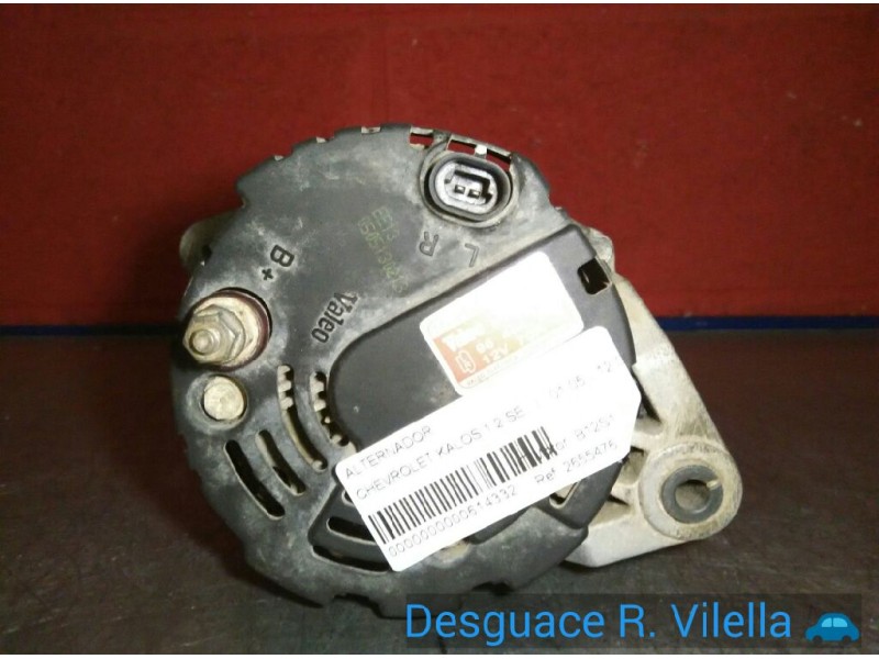 Recambio de alternador para chevrolet kalos 1.2 se | 01.05 - 12.08 1.2 se | 01.05 - 12.08 referencia OEM IAM 2655476 96404263 