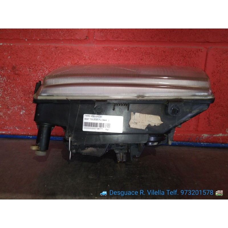 Recambio de faro izquierdo para seat toledo (1l) base | 12.96 - 12.96 base | 12.96 - 12.96 referencia OEM IAM   