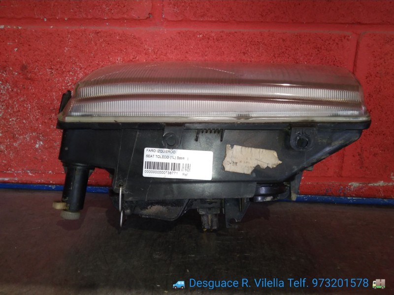 Recambio de faro izquierdo para seat toledo (1l) base | 12.96 - 12.96 base | 12.96 - 12.96 referencia OEM IAM   