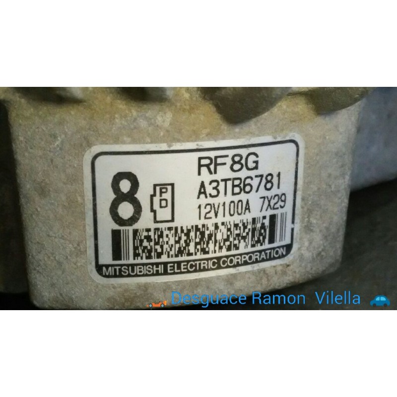 Recambio de alternador para mazda 5 berl. (cr) 2.0 crtd active+ (105kw) | 07.05 - 12.10 2.0 crtd active+ (105kw) | 07.05 - 12.10