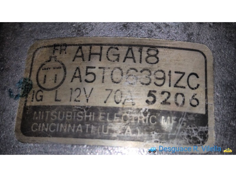 Recambio de alternador para honda civic coupe (ej6/8) 1.6 sr (ej8) | 02.96 - 12.98 1.6 sr (ej8) | 02.96 - 12.98 referencia OEM I