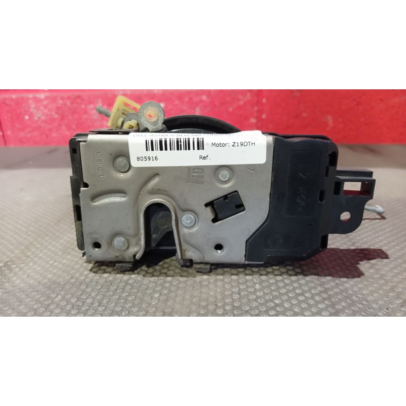 Recambio de cerradura puerta delantera izquierda para opel astra h berlina cosmo | 01.04 - 12.07 cosmo | 01.04 - 12.07 referenci