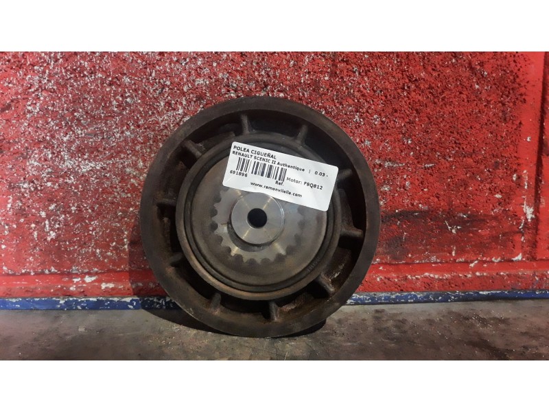 Recambio de polea cigueñal para renault scenic ii authentique | 0.03 - ... authentique | 0.03 - ... referencia OEM IAM   