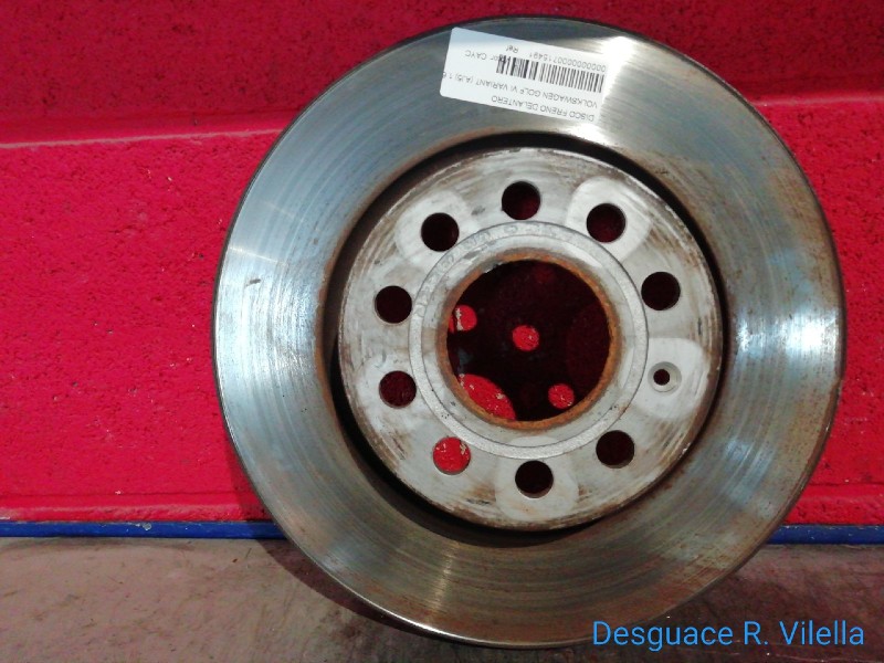 Recambio de disco freno delantero para volkswagen golf vi variant (aj5) 1.6 tdi dpf | 0.09 - ... 1.6 tdi dpf | 0.09 - ... refere