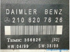 Recambio de centralita cierre para mercedes clase e (w210) berlina diesel 270 cdi (210.016) | 06.99 - 12.02 270 cdi (210.016) |  2