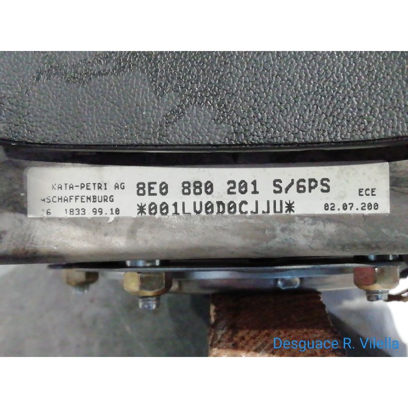 Recambio de airbag delantero izquierdo para audi a3 (8l) 1.9 tdi ambiente | 09.00 - 12.03 1.9 tdi ambiente | 09.00 - 12.03 refer