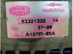 Recambio de alternador para fiat punto berlina (176) td 60 s | 04.97 - 12.99 td 60 s | 04.97 - 12.99 referencia OEM IAM 63321332 2