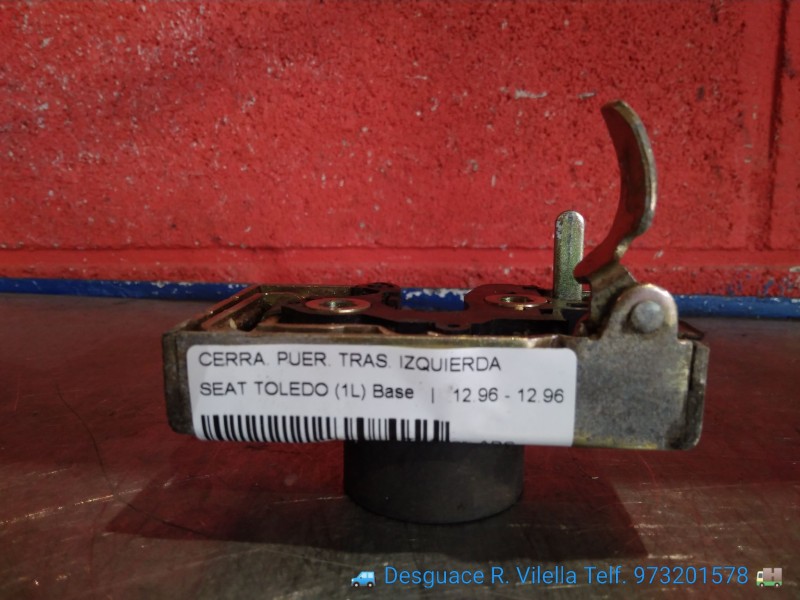 Recambio de cerra. puer. tras. izquierda para seat toledo (1l) base | 12.96 - 12.96 base | 12.96 - 12.96 referencia OEM IAM   