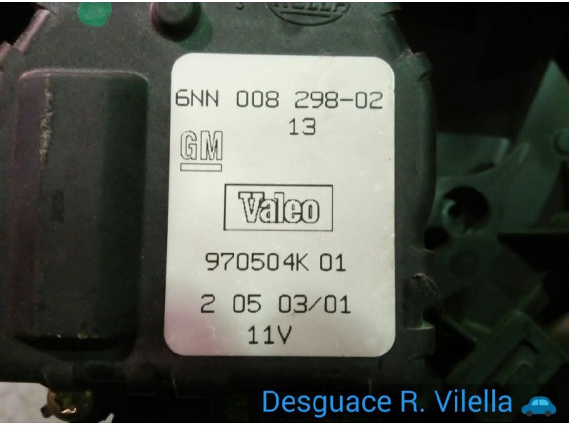 Recambio de motor calefaccion para opel corsa c comfort | 08.00 - 12.01 comfort | 08.00 - 12.01 referencia OEM IAM 006453T  