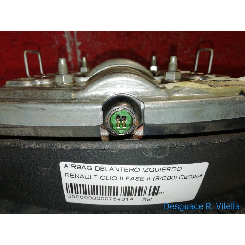 Recambio de airbag delantero izquierdo para renault clio ii fase ii (b/cb0) campus | 04.07 - ... campus | 04.07 - ... referencia